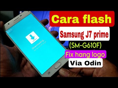 Cara Flash Samsung J7 Prime (SM-G610F) via Odin