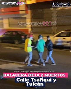 325K views · 4.3K reactions |  Masacre en Santo Domingo: dos muertos...