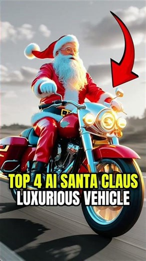 Top 4 Santa Claus Luxurious Vehicle
