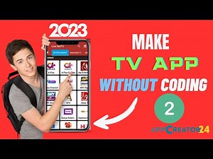 app creator 24 | how to create live tv app in app creator 24 | Part 2 | No Coding #paktipsandtricks