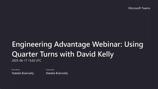 Engineering Advantage: Quarter Turn Fasteners