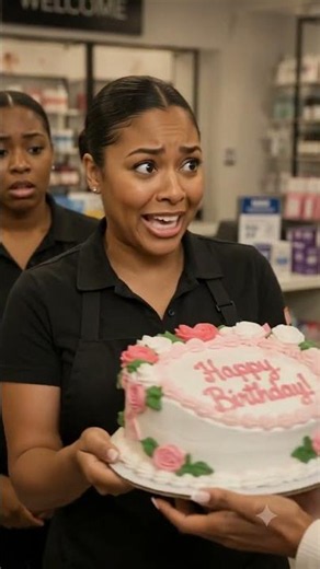 🎉 Imagine fighting over free birthday cake. 😂 #BirthdayDrama #SalonComedy #FunnyMoments #LuxurySalon