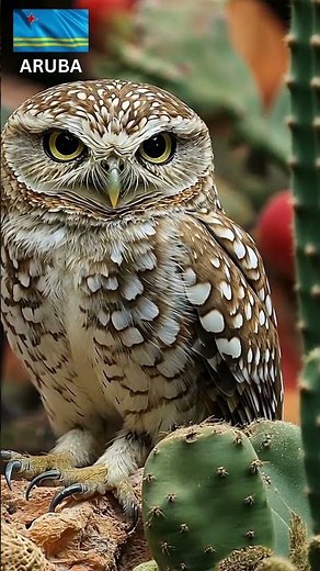 Aruba’s National Animal Will Surprise You! 🦉 Meet the Shoko – The Burrowing Owl#motherhood