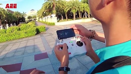 AEE Technology AP11 GPS Drone Quadcopter 3-Axis Gimbal (White)