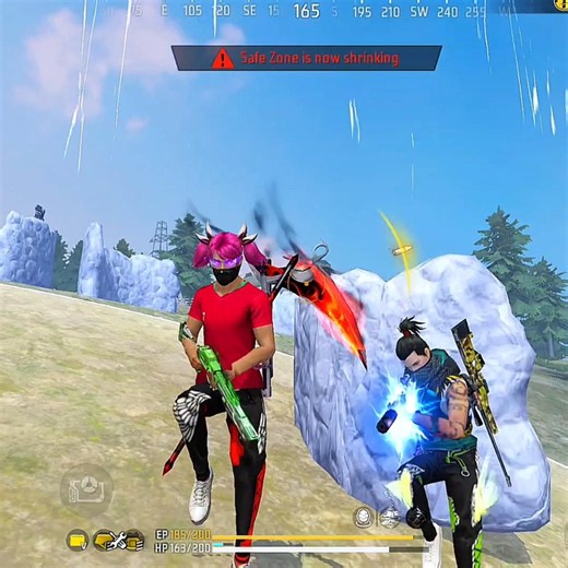 LAG 444 VS 🌍#foryou #foryoupage #shortsfeed #freefire