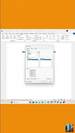 How to Set Default Paper Size to A4 in Word (Quick & Easy)