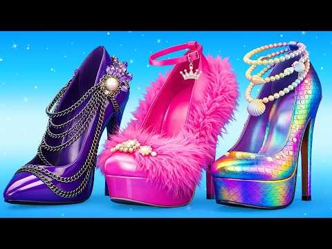 Pink Mermaid Aesthetic vs. Goth Mermaid 💖💜 Ultimate Transformation Challenge | Hana Teens FR