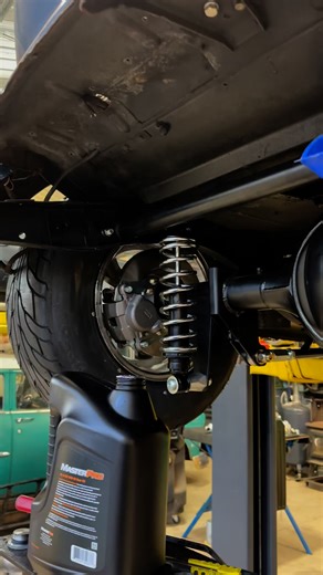 David Newbern | New Quick Performance rear axle install complete! Ripped out all the old suspension and installed new Ladder Bars and coil overs. New... | Instagram