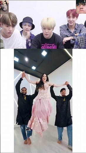 BTS REACTION Param sundari