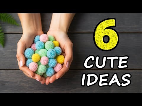 6 Fluffy Yarn Ideas That Will Melt Your Heart🧶Cozy & Creative DIY