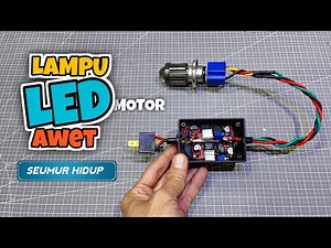 How to install LED lights on a motorcycle to make it more Durable | Replace motorcycle headlights