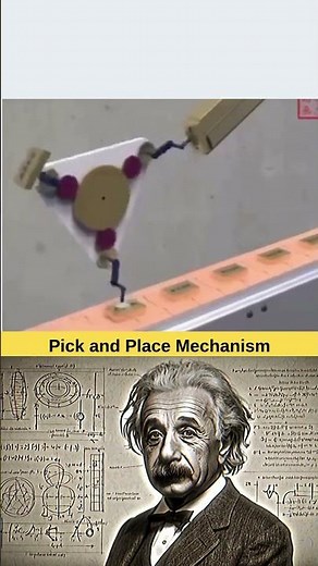 Pick and place mechanism