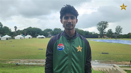 Taking lessons from the warm-up game 💬 Pakistan U19 fast bowler Ali Raza reviews the outing against Bangladesh U19 and talks about the squad's preparations for the ICC #U19WorldCup 🏏 #PAKvBAN | #PakistanFutureStars | Pakistan Cricket Team