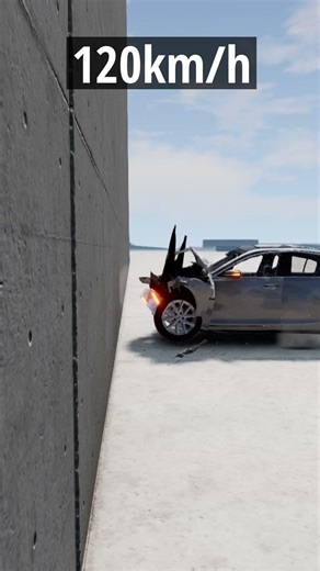 Cadillac CT5 Crash Test - BeamNG.drive