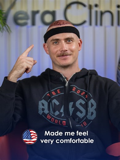 Cohen's Hair Restoration Journey at VeraClinic