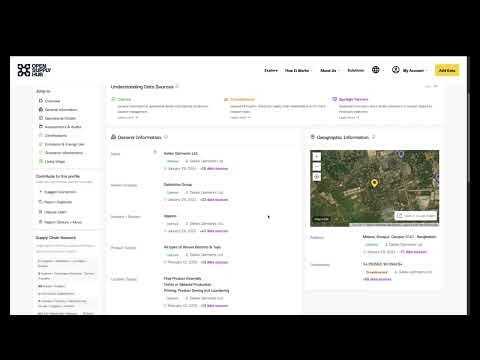 Tour of the new production location profile on OS Hub