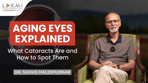 What is Cataract? Symptoms, Causes & When to Get Surgery | Dr. Suhas Haldipurkar Laxmi Eye Hospital #VisionCare #CataractTreatment #Cataract In this insightful video, Dr. Suhas Haldipurkar, Senior Ophthalmologist at Laxmi Eye Hospital, explains what cataract is, how it develops, and why early detection and timely surgery are essential for maintaining clear vision. Using a simple camera analogy, Dr. Haldipurkar explains how the natural lens in our eye functions like a camera lens — and how with a