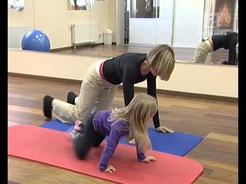 Mankšta vaikams gali tapti linksmu žaidimu