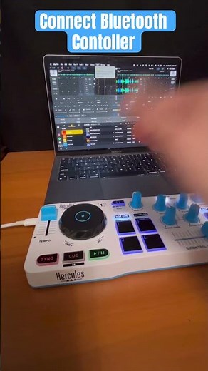 Hercules Controller Setup on Djay Pro Mac #djgear #howto #shorts