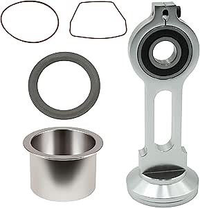KK-4835 Compressor Piston Kit Connecting Rod Replacement Kit Fit for Sears Craftsman Devildiss Dewalt Porter Cable Oil Free Air Compressor Pump KK-4835 KK5081 A02743
