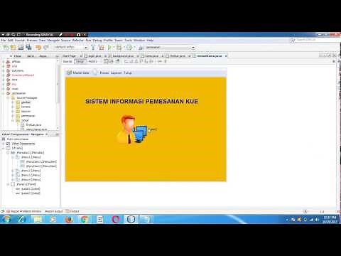 Membuat Menu Utama di Java NetBeans