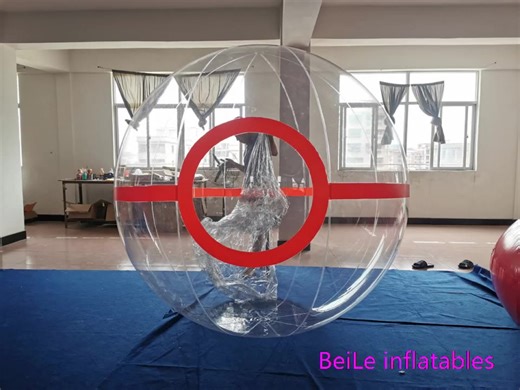 BeiLe Customized PVC Transparent Adult Inflatable Bumper Ball Suit for Sale