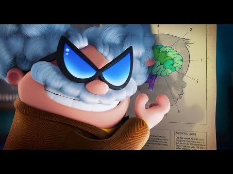 Brain of average human child | Captain underpants