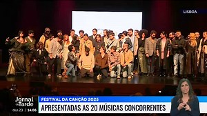 Apresentadas as músicas que concorrem ao Festival da Canção