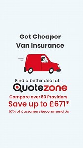 Compare Van Insurance from over 60 Providers | Quotezone | Facebook