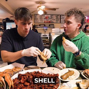 Deep Fried Soft Shell Crab Leaves Brits Speechless | JOLLY