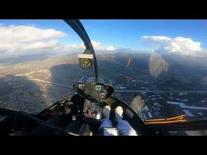 ROBINSON R22 Vortex Ring State(VRS) Recovery with Normal Recovery