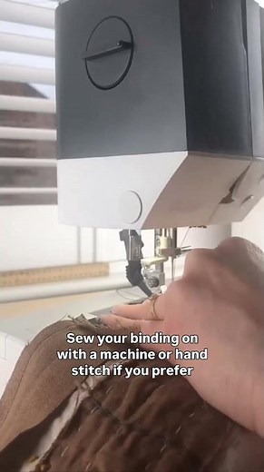 Adding Handmade Binding to a Quilt | Mitred Corners & Slow Finishing