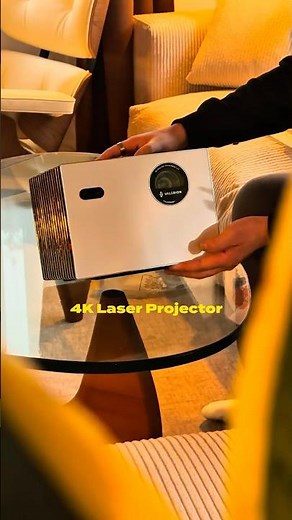 120 Inches of Wow – 4K Laser Projector Setup in Action