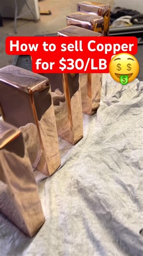 Why this melted copper is worth $100,000