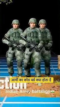 Army code words: learn battalion signals fast | indian Army #shorts
