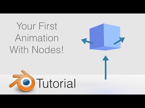 [2.79] Make A Node Animation in 5 Minutes, Blender Tutorial