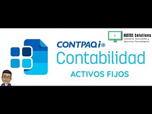 ACTIVOS FIJOS EN CONTPAQi CONTABILIDAD