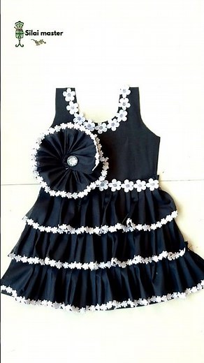 Easy Baby Frock Cutting and Stitching | Simple Baby Dress Design for Beginners