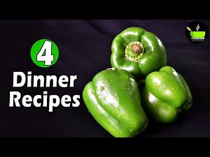 4 Dinner Recipes | Easy Dinner Recipes | Indian Dinner Plan | Dinner Ideas | Restaurant Style