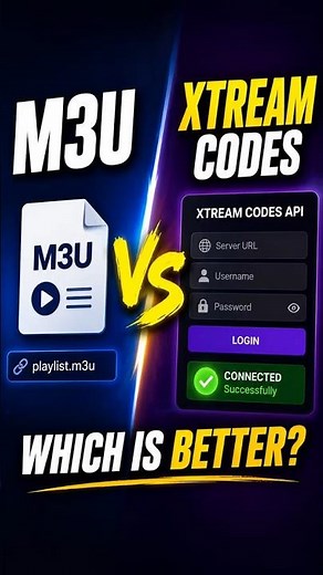 IPTV Playlist vs Xtream Codes Explained #bestiptv