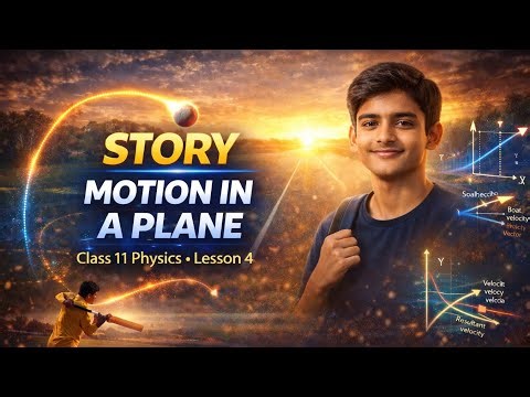 Motion in a Plane | Class 11 Physics Lesson 4 | Story Based Explanation #story #physics