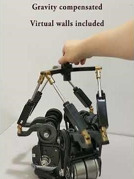 A backdrivable 6-dof parallel robot for sensorless dynamically interactive tasks