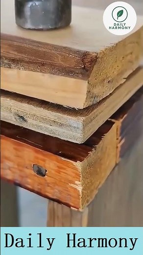 Hidden Wood Joint Using a Double Ended Connector Screw