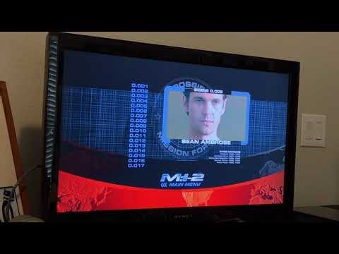 Opening and Menu to Mission: Impossible 2 2000 DVD