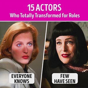 62K views · 210 reactions | 15 Actors Who Totally Transformed for Roles | CelebRatings | Facebook