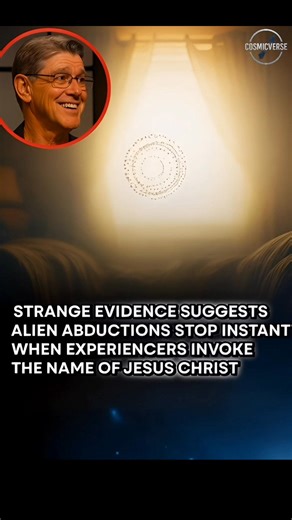 The Mysterious Reason Alien Abductions Suddenly Stop When One Name Is Spoken Are alien encounters more spiritual than we think? Thousands of experiencers across the U.S. have reported something shocking: Whenever they invoke the name of Jesus Christ, the abduction ends instantly — no matter how terrifying the situation is. Scientists can’t explain it. Researchers are confused. But the testimonies keep growing… 👉 Why does this one name create such a powerful reaction? 👉 Are these entities truly