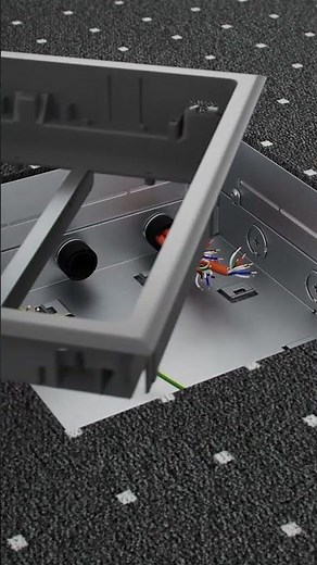 Smart Floor Installation with OBO Screed Box (GES R2) 🔧