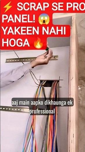 😱 How to Make a Professional Electrical Panel from Scratch | Full Control Panel Making Process 🔥#...