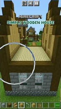 Simple Wooden House MINECRAFT