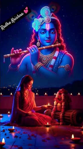 #love #bhakti song #Radha Krishna 💕 status video song